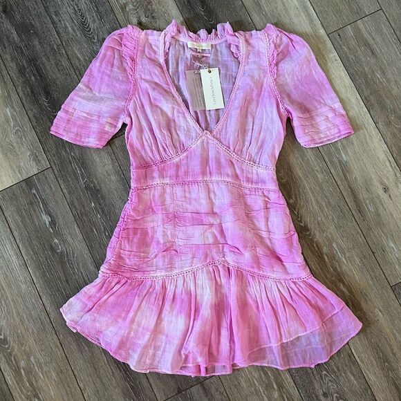 LoveShackFancy Dresses & Skirts - LoveShackFancy Arlo Dress in Peony Pink NWT!🎀